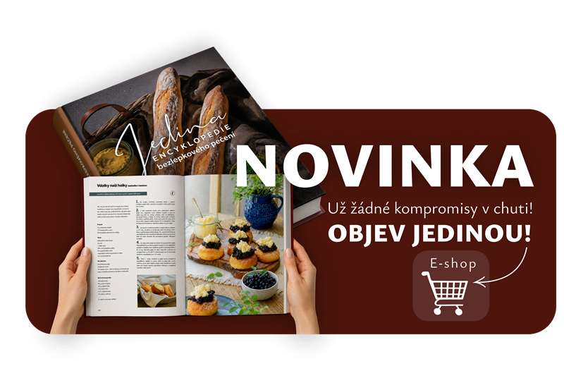 Jediná encyklopedie bezlepkového pečení – novinka v e-shopu