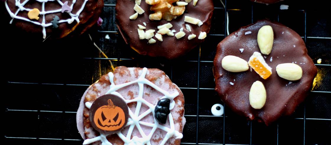 Norimberské perníčky s Halloween tématikou