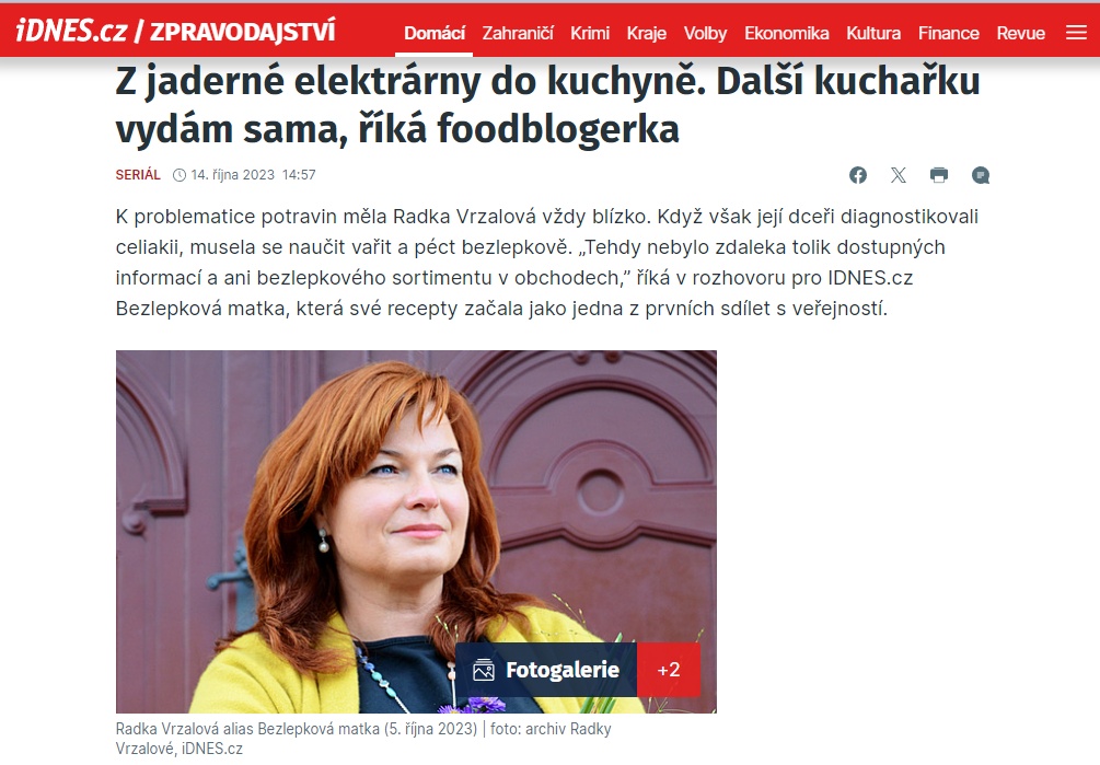 Rozhovor idnes.cz 2023